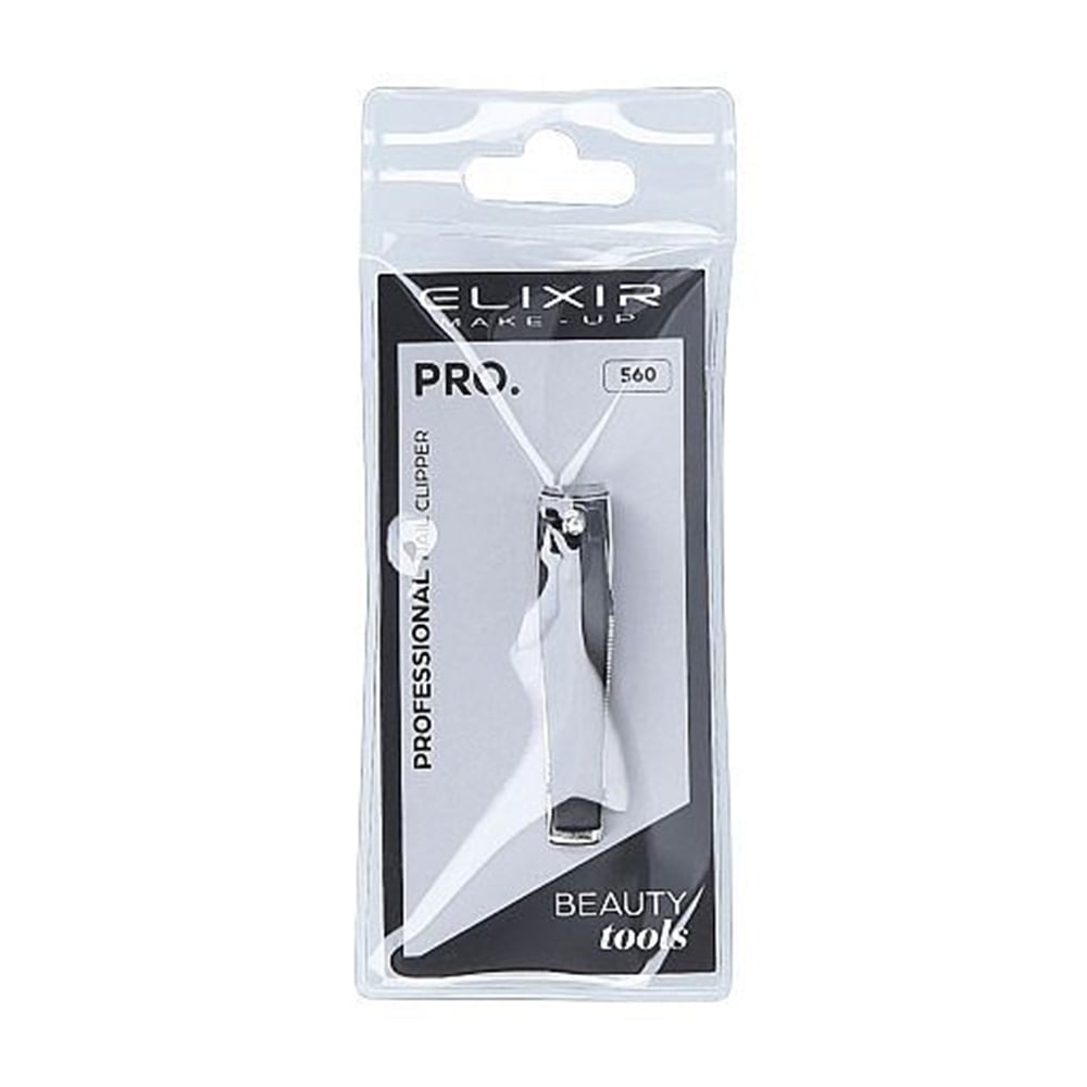 Кніпсер для нігтів Elixir Nail Clipper Mini 560 Black